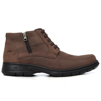 Coturno Casual Sollu Comfort Zíper 32381 Mustang Brown - Store Country