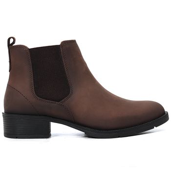 Botina Feminina Sollu Comfort 80001 Mustang Brown - Store Country