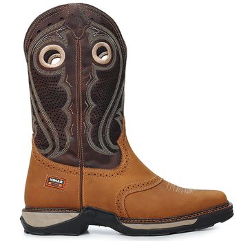 Bota Texana Masculina Vimar Boots Tribal Couro Dallas Bambu - Store Country