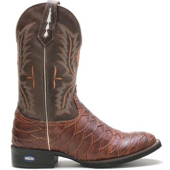 Bota Roper Escamada Masculina 1455 Floater Pinhão - Store Country