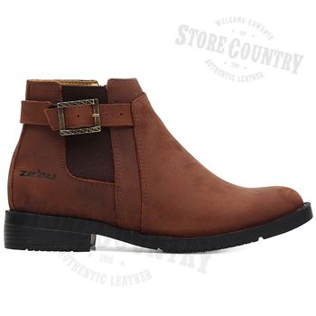 Botina Feminina Zebu Original 73040 Mustang Terra - Store Country