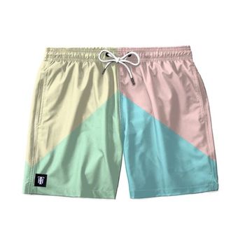 Short Praia Masculino Colors Block Use Thuco - SH... - TCHUCO STORE - GRANDES MARCAS