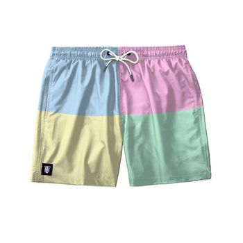 Short Praia Masculino Colors Block Candy Use Thuco... - TCHUCO STORE - GRANDES MARCAS