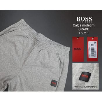 Calça Hugo Boss Unissex Punho Moletom e Bobojaco M... - TCHUCO STORE - GRANDES MARCAS