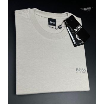 Camiseta Hugo Boss Malha Sofit Off-Write Com Escri... - TCHUCO STORE - GRANDES MARCAS