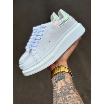 TENIS ALEXANDER MCQUEEN OVERSIZED Branco pepa Olog... - TCHUCO STORE - GRANDES MARCAS