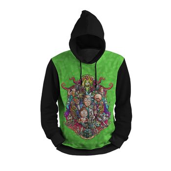 MOLETOM COM CAPUZ RICK AND MORTY - MF100 - TCHUCO STORE - GRANDES MARCAS