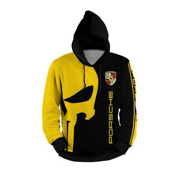 MOLETOM COM CAPUZ PORSCHE - MF178 - TCHUCO STORE - GRANDES MARCAS