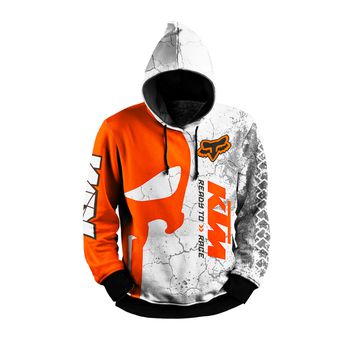 MOLETOM COM CAPUZ KTM - MF183 - TCHUCO STORE - GRANDES MARCAS