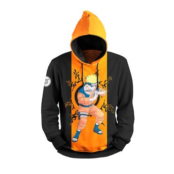 MOLETOM COM CAPUZ UPLOAD NARUTO MEIO - MF48 - TCHUCO STORE - GRANDES MARCAS