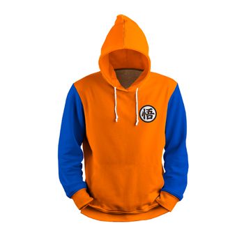 MOLETOM COM CAPUZ DRAGONBALL Z GOKU - MF127 - TCHUCO STORE - GRANDES MARCAS