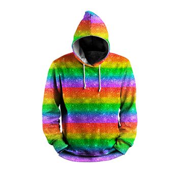 MOLETOM COM CAPUZ LGBT GLITTER - MF140 - TCHUCO STORE - GRANDES MARCAS