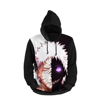 MOLETOM COM CAPUZ OBITO UCHIHA - MF124 - TCHUCO STORE - GRANDES MARCAS