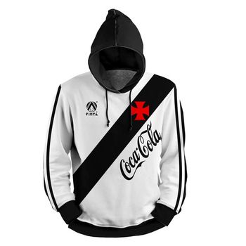 Moletom Branco Time de Futebol Carioca Vasco 10 - ... - TCHUCO STORE - GRANDES MARCAS