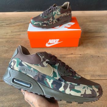 TENIS NK AIR MAX 90 CAMUFLADO - MAX90-17 - TCHUCO STORE - GRANDES MARCAS