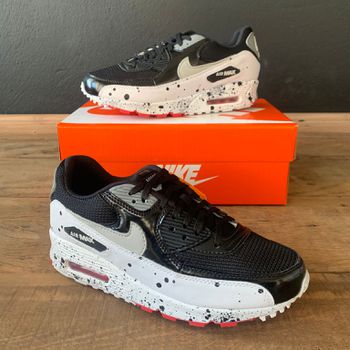 TENIS NK AIR MAX 90 PRETO/BRANCO PINGOS - MAX90-08 - TCHUCO STORE - GRANDES MARCAS