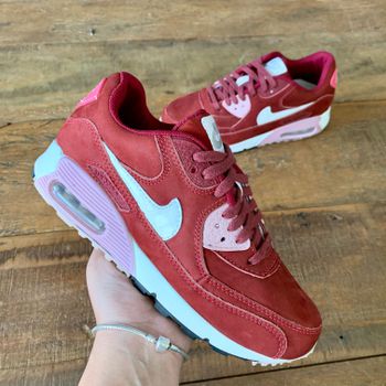 TENIS NK AIR MAX 90 VINHO/ROSA - MAX90-03 - TCHUCO STORE - GRANDES MARCAS