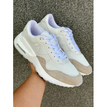 TENIS NK AIR MAX SYSTM OG Branco e Bege - MaxStyst... - TCHUCO STORE - GRANDES MARCAS