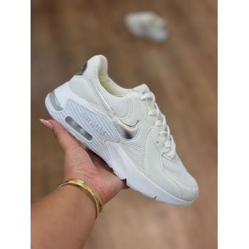 Tenis Nk Air Max Excee Couro Branco Prata - EXCEE ... - TCHUCO STORE - GRANDES MARCAS