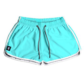 SHORT PRAIA FEMININO AZUL CELESTE - FM1056 - TCHUCO STORE - GRANDES MARCAS