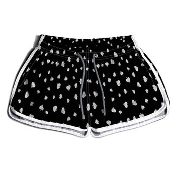 SHORT PRAIA FEMININO POKER NAIPES ESPADAS BLACK - ... - TCHUCO STORE - GRANDES MARCAS