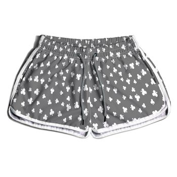 SHORT PRAIA FEMININO POKER NAIPE PAUS CINZA - FM10... - TCHUCO STORE - GRANDES MARCAS