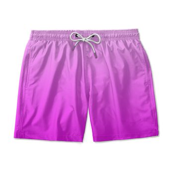 SHORT PRAIA DEGRADE ROSA/FUCSIA - SH1126 - TCHUCO STORE - GRANDES MARCAS