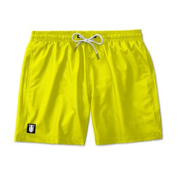 SHORT PRAIA AMARELO NEON - SH1058 - TCHUCO STORE - GRANDES MARCAS