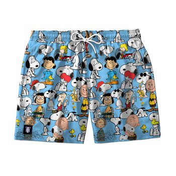 SHORT PRAIA SNOOPY - SH1340 - TCHUCO STORE - GRANDES MARCAS