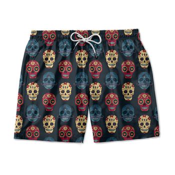 SHORT PRAIA CAVEIRA MEXICANA - SH0958 - TCHUCO STORE - GRANDES MARCAS