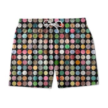 SHORT PRAIA ESTAMPADO ALEGRIA - SH0524 - TCHUCO STORE - GRANDES MARCAS