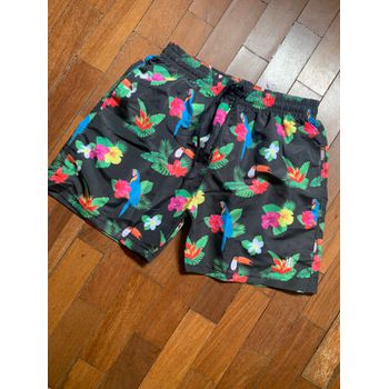 Short Praia Arara Tactel Masculino - short-09 - TCHUCO STORE - GRANDES MARCAS