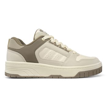 Tênis Street Drop Logus Champanhe e Taupe - Tênis Logus