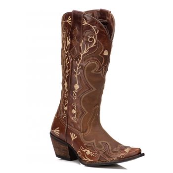 Bota Feminina Texana Tucson - Couro Euro Texas Hav... - Tucson Boots