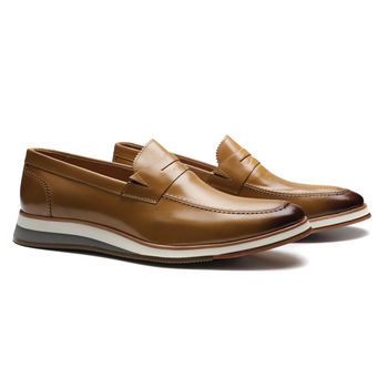 Loafer Masculino Patina Caramelo Valentus - Valentus Menswear