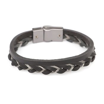 Pulseira Dupla em Couro Valentus - Valentus Menswear