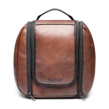 Necessaire Cabernet Conhaque - Valentus Menswear