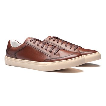 Tênis Casual Masculino Gallant Castanho Valentus - Valentus Menswear