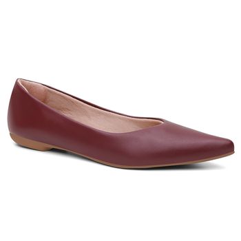 Sapatilha Violanta Denver Marsala - Violanta Calçados Femininos