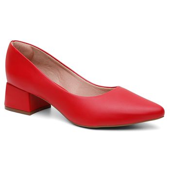 Scarpin Violanta Mira Vermelho - Violanta Calçados Femininos