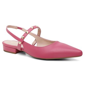 Slingback Violanta Jade Rosa - Violanta Calçados Femininos