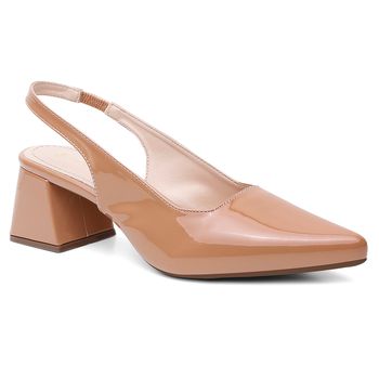 Slingback Violanta Diva Bege - Violanta Calçados Femininos