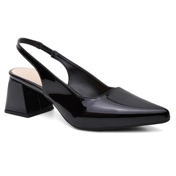 Slingback Violanta Diva Preto - Violanta Calçados Femininos