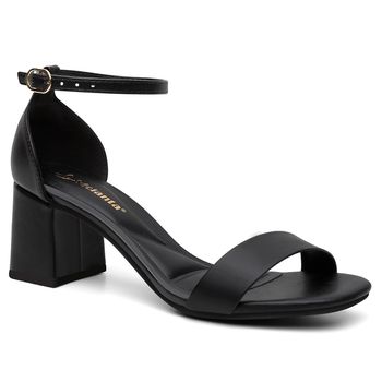 Sandália Violanta Gisa Preto - Violanta Calçados Femininos