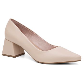 Scarpin Violanta Manu Amêndoa - Violanta Calçados Femininos