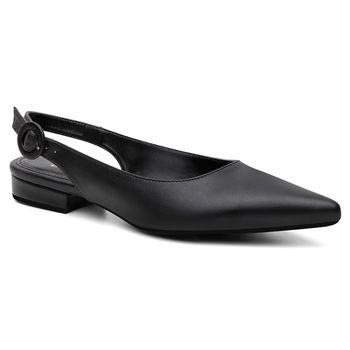 Slingback Violanta Capitu Preto - Violanta Calçados Femininos