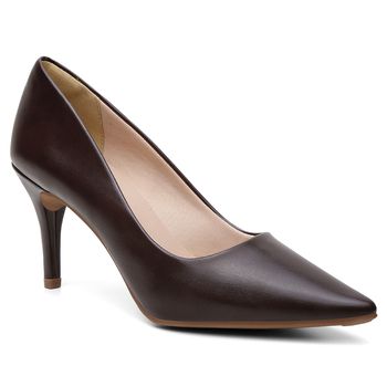 Scarpin Violanta Lori Café - Violanta Calçados Femininos