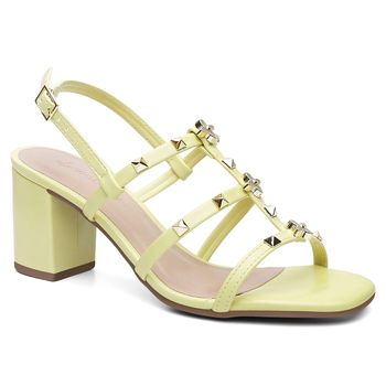 Sandália Violanta Ariel Erva Doce - Violanta Calçados Femininos