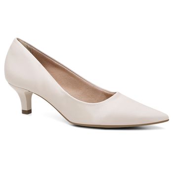 Scarpin Violanta Jaci Off White - Violanta Calçados Femininos