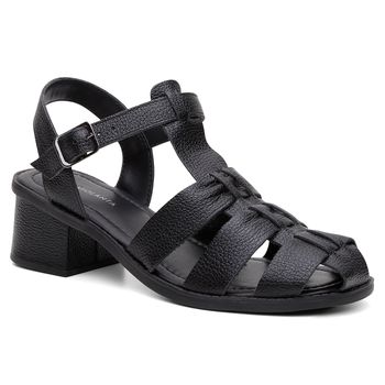 Sandália Violanta Lídia Preto - Violanta Calçados Femininos